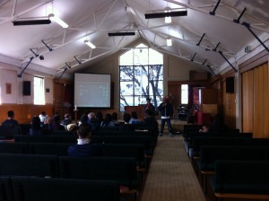 April 2015 Retreat at St David's in the Fields church
